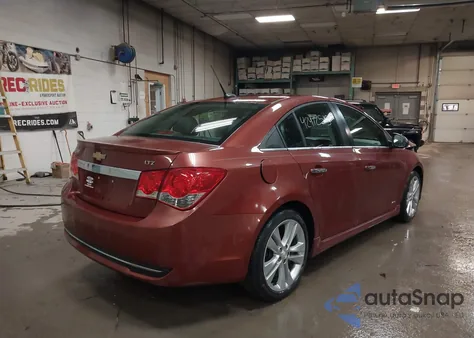 2012 Chevrolet Cruze Ltz z USA, uszkodzony, nr VIN 1G1PH5SC2C7213256